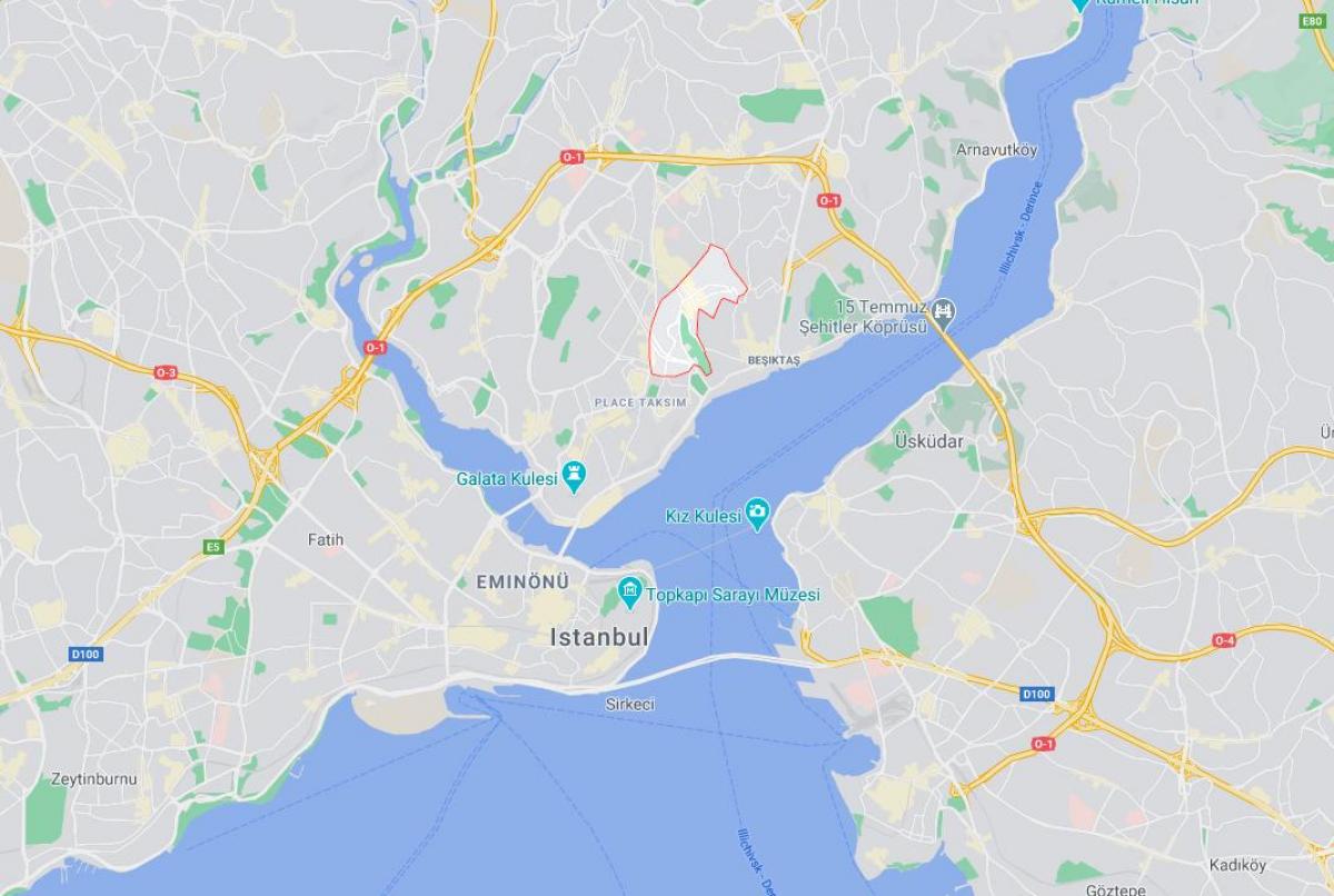nisantasi, istanbul Karte