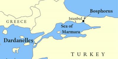 Bosporus istanbul Karte