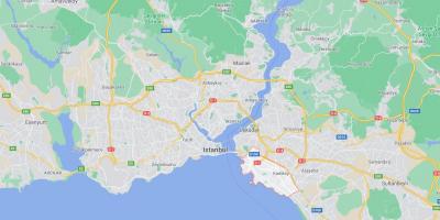 Karte von Kadiköy istanbul